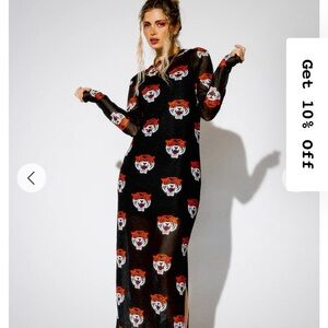 Brand new unopened dressed in la la tiger dress size large